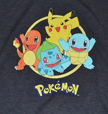 Buy Pokemon Go Character Long Sleeve Juniors Tee T-Shirt Licensed Nintendo Top • 15.43£