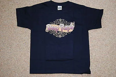 Buy Deep Purple Logo Kid's Youth T Shirt New Official Machine Head In Rock Fireball • 6.99£