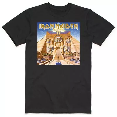 Buy Iron Maiden 'Powerslave Box' Black T Shirt - NEW • 15.49£