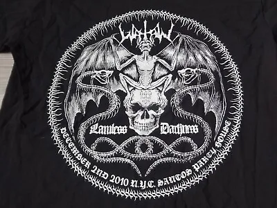 Buy Watain Shirt TS Import Black Metal Dissection Mgla Groza Mayhem  • 20.64£