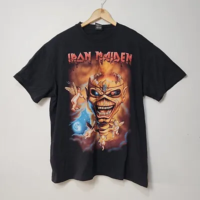 Buy Iron Maiden Shirt Mens M Medium The Trooper Black Official Merch Cotton Tee T • 25.18£