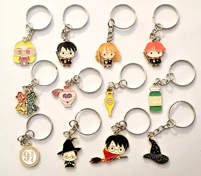 Buy Harry Potter Collectable 2D Keyrings CHOOSE Ron Hermione Luna McGonagall Potions • 2.97£