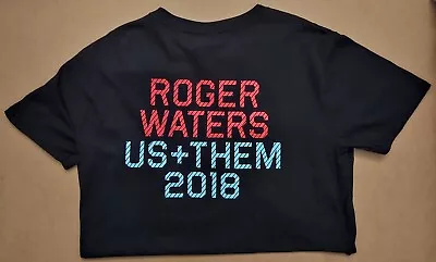 Buy Official Roger Waters. Us & Them 2018 Tour T-Shirt. Mens Large. VGC. Pink Floyd. • 14.99£