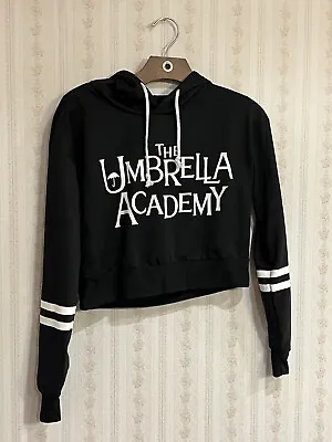 Buy The Umbrella Academy Crop Top Hoodie Women’s Size M • 7.37£