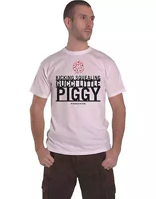 Buy Radiohead Little Piggy Band Logo T Shirt • 19.95£