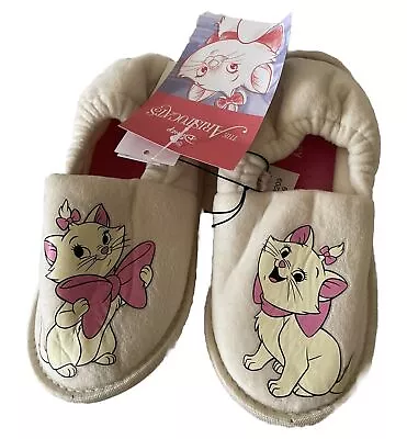 Buy Girls Disney The Aristocats Marie Slippers, House Mules Size 10-11 • 9.99£