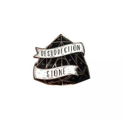 Buy Resurrection Stone Harry Potter Merch Pin HP Badge Pins UK SELLER Enamel Pin NEW • 3.89£