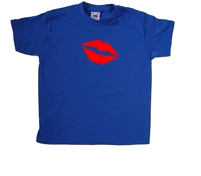 Buy Lipstick Kiss Kids T-Shirt • 6.99£