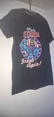 Buy He-Man / Skeletor - Make Eternia Great Again - TShirt - Mens - Size Small/medium • 5£