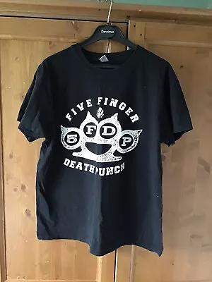 Buy Men’s 2014 Five Finger Death Punch Band T Shirt Size M • 8.50£