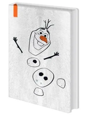 Buy Impact Merch. Stationery: Frozen II - Olaf Plush Notebook 160mm X 210mm • 12.58£
