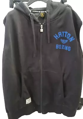 Buy HATTON BOXING Sleeveless Hoody In Black - Training Jogger Chilling Sports Hoodie • 19.99£