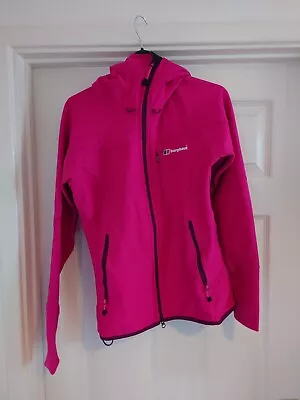 Buy Berghaus Softshell Windstopper Womens Jacket Size 10 - Magenta - New No Tags • 30£