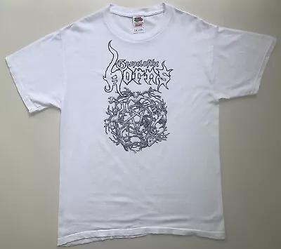 Buy GOSPEL OF THE HORNS T-shirt Deströyer666 Black Metal Gr.M *GETRAGENER ZUSTAND* • 30.98£