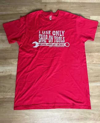 Buy Genuine Snap-On Tools I Use Only Snap-on Red T-Shirt Large • 9.99£
