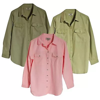 Buy New Look Womens Western Style Cotton Twill Oversize Shirt • 16.95£