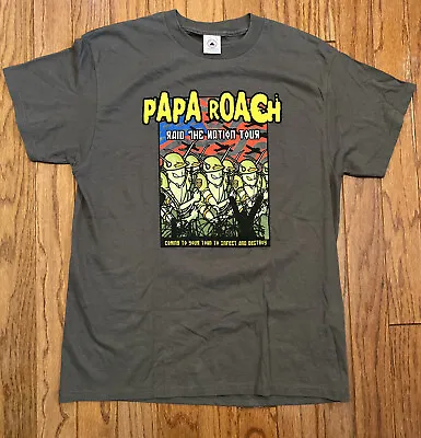 Buy Papa Roach Raid The Nation Tour T-Shirt Vintage Original Size L NEW • 90.09£