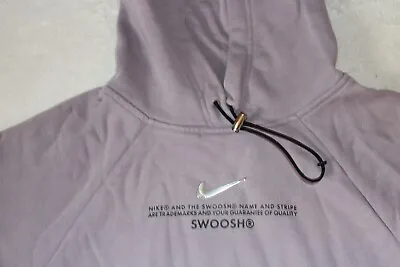Buy Nike Sportswear Swoosh French Terry Hoodie Track Jacket Size Small S Womens M95 • 7.99£