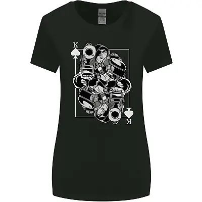 Buy Sniper Playing Card Military Army Elite Womens Wider Cut T-Shirt • 8.99£