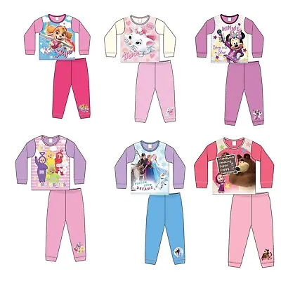 Buy Girls Minnie Mouse Bing Paw Patrol Frozen Masha Pyjamas Age 1 To 5 Years • 6.95£