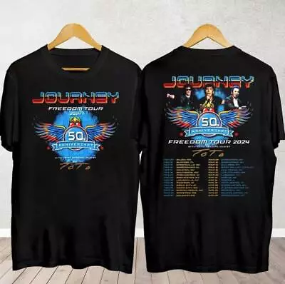 Buy Journey Freedom Tour 2024 Shirt, Journey With Toto 2024 Concert Shirt • 23.97£