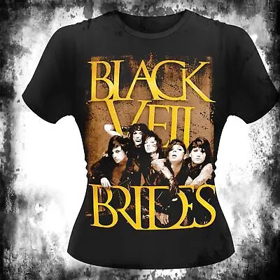 Buy Black Veil Brides Golden Black Fit Tee • 7.99£