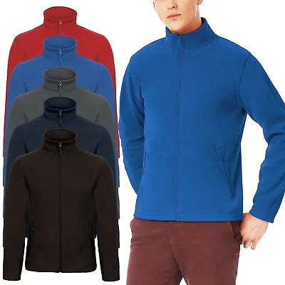 Buy Mens Fleece Jacket Full Zip Outdoor Warm Polar Anti Pill Workwear Heavy Winter • 12.98£