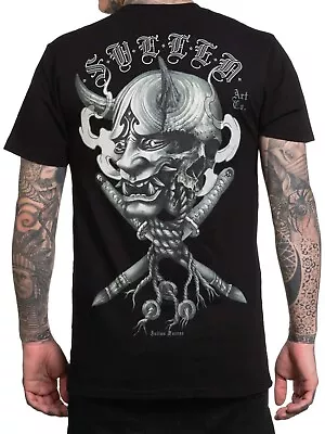 Buy Sullen Farrar Hanya Samurai Oni Black Premium T Shirt UK M-3XL UK Seller No Duty • 28.99£