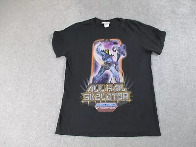 Buy Masters Of The Universe Shirt Mens Medium Black Short Sleeve All Hail Skeletor • 13.99£