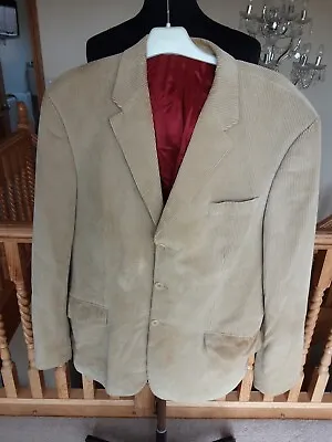 Buy Vintage Retro Mens GURTEEN Jumbo Corduroy Jacket Blazer 42  R • 12£