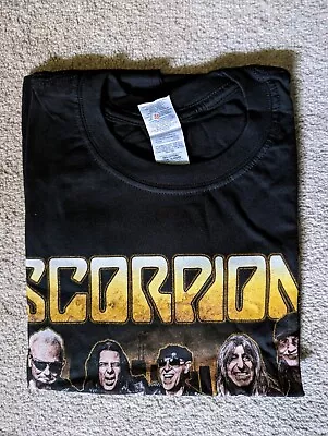 Buy Scorpions Band T Shirt Mens L 2018 Crazy World Tour Official • 19£