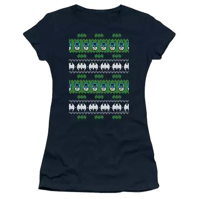 Buy DC Batman Batman Christmas Sweater - Juniors T-Shirt • 30.31£