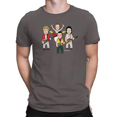 Buy Mens ORGANIC Cotton London Calling VIPWees T-Shirt Music Rock Caricature Punk • 10.49£