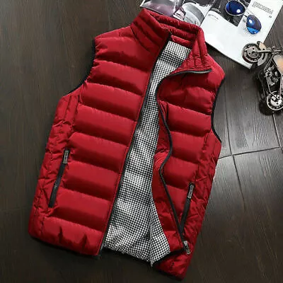 Buy Men Vest Autumn Winter Warm Sleeveless Jacket Army Waistcoat Brand Clothing 2019 • 47.21£
