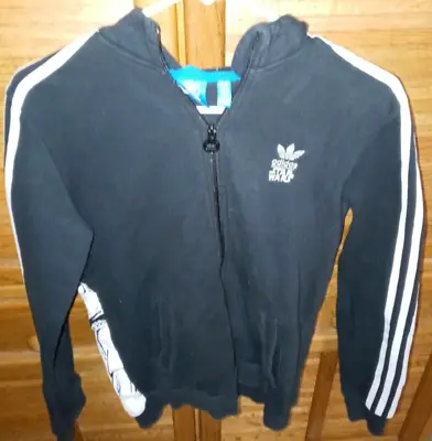 Buy Adidas Star Wars Stormtrooper Hoodie Jacket Youth Large 13/14 Black • 55.12£
