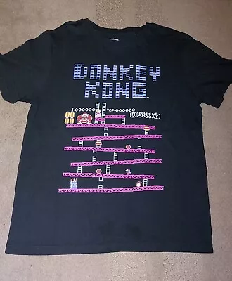 Buy Donkey Kong Tshirt Black Size S Small • 5£