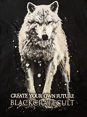 Buy Black Craft Cult Occult Wolf T-shirt Size S Alternative Witch Punk Goth Metal • 12£
