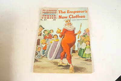 Buy Classics Illustrated Junior #517 The Emperor's New Clothes Stiff Cover 1969 • 3.96£