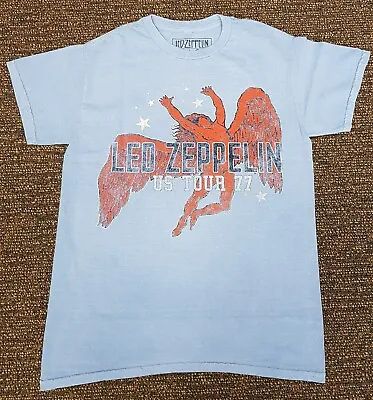 Buy Led Zeppelin - Blue T With Red Icarus - 100% Official Merchandise • 17.99£