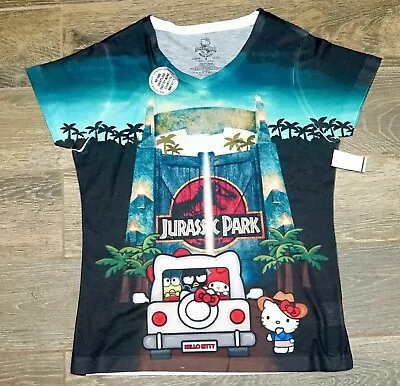 Buy Universal Studios Hello Kitty Jurassic Park Shirt 2XL • 33.24£