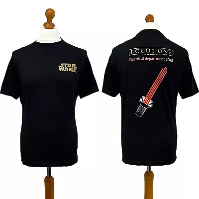Buy STAR WARS Cast & Crew T-Shirt (L) Electrical Department 2015 Rogue One Movie • 69.99£