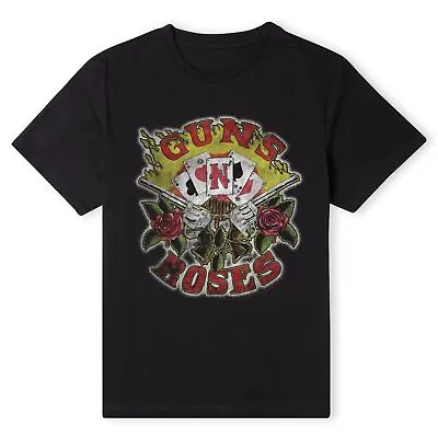 Buy Official Guns N Roses Cards Unisex T-Shirt • 10.79£