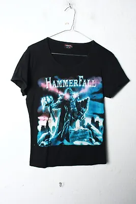 Buy Vintage Hammerfall Tour Tshirt Size XL Womens Size (L-005) • 20.09£