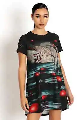 Buy Blackmilk It Chapter Two Swing Tee Dress Pennywise Size Large L NEW NWT • 115.64£