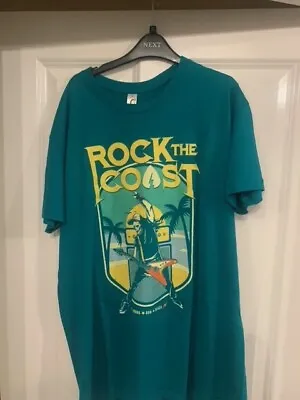 Buy Scorpions  Rainbow T Shirt Rock The Coast Festival 2019 XL  Brand New • 20.99£