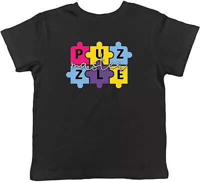 Buy Puzzle Master Childrens Kids T-Shirt Boys Girls • 5.99£