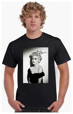 Buy Madonna Gildan T-Shirt Gift Men Unisex S,M,L,XL,2XL Choose One Via Msg • 10.99£