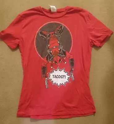 Buy Official Marvel Deadpool Tacos T-Shirt Medium M  • 5£