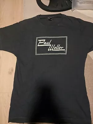 Buy Paul Weller Official 2002 Tour T Shirt Grey The Jam Size MEDIUM M • 0.99£