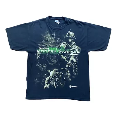 Buy 2009 Call Of Duty Modern Warfare 2 IW Promo Vintage Y2K T-Shirt Size XL • 79.99£
